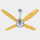 Brave Steel Wood Model | AC/DC Ceiling Fan - Image 3