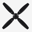Brave Color Model | AC/DC Ceiling Fan - Image 2